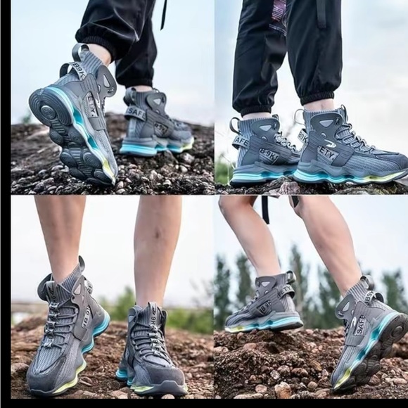 Steel toe work boots - Picture 2 of 8